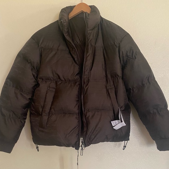 Emporio Armani-Men’s Zip Front Quilted Jacket-6R1B65 1NVSZ-F556-In Solid Medium. - Picture 12 of 13